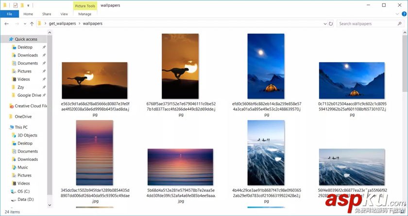 利用Python批量提取Win10鎖屏壁紙實(shí)戰(zhàn)教程 python,設(shè)置壁紙,python提取圖片,win10,鎖屏壁紙