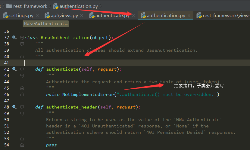 Django,Rest,framework,認(rèn)證,代碼