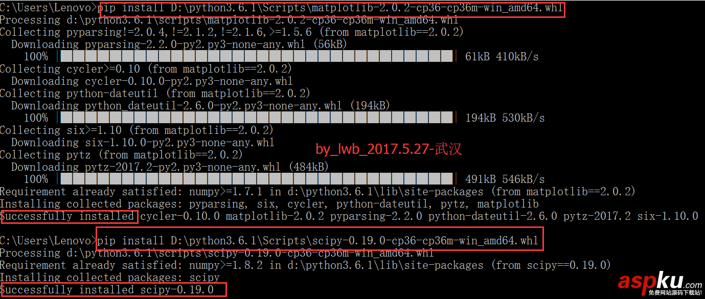 python安裝numpy scipy的教程 python,安裝numpy,matplotlib,scipy
