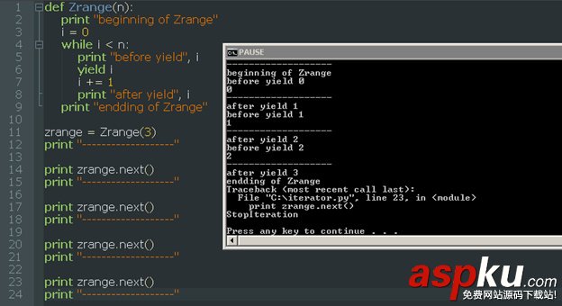 深入講解Python中的迭代器和生成器