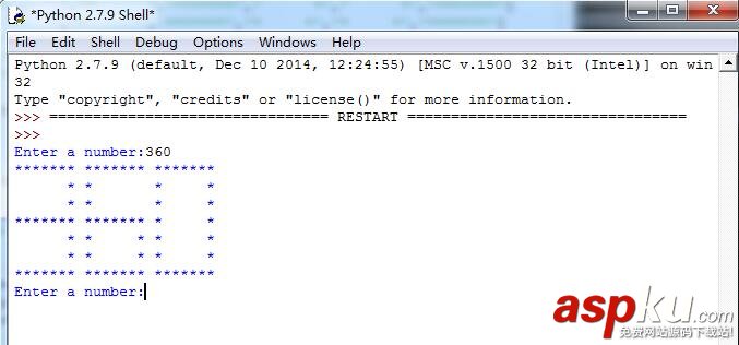 Python2,LED,大數字,顯示效果