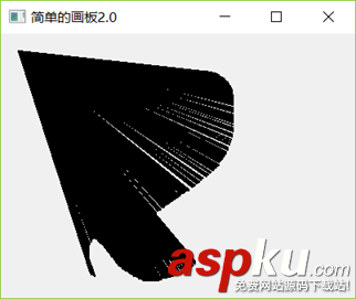 Python3使用PyQt5制作簡單的畫板/手寫板實例 PyQt5,畫板,Python3