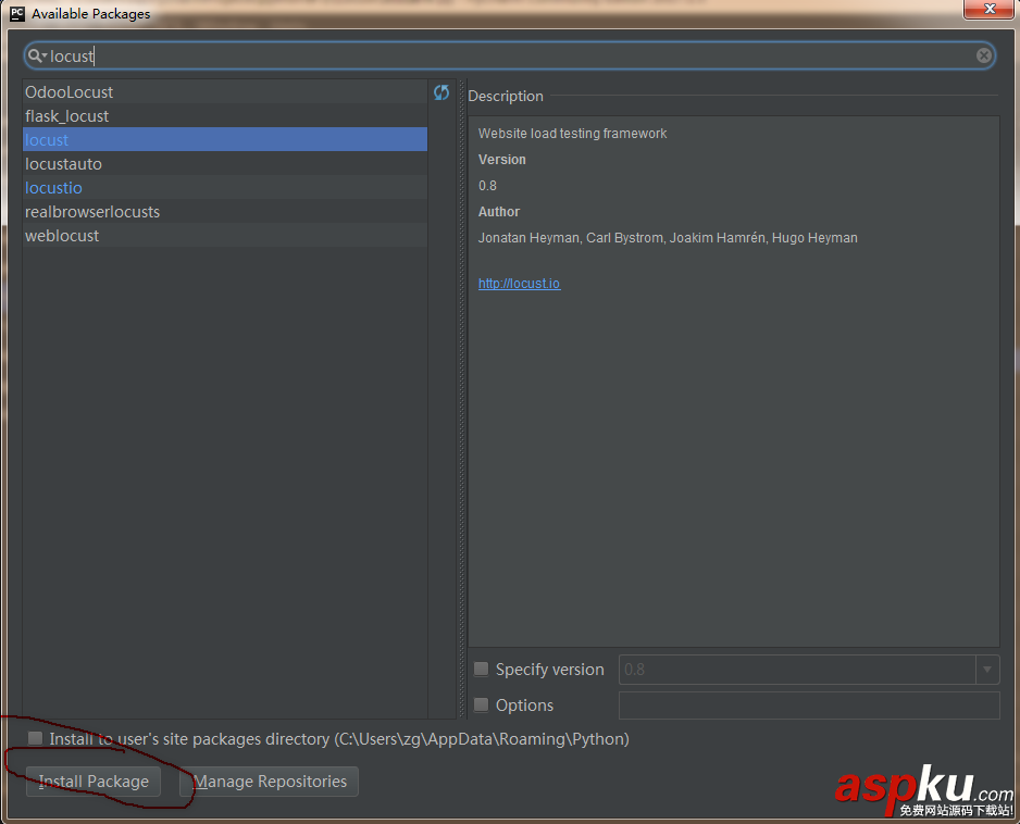 Python 3.6 性能測試框架Locust安裝及使用方法(詳解) python,性能測試框架,Locust