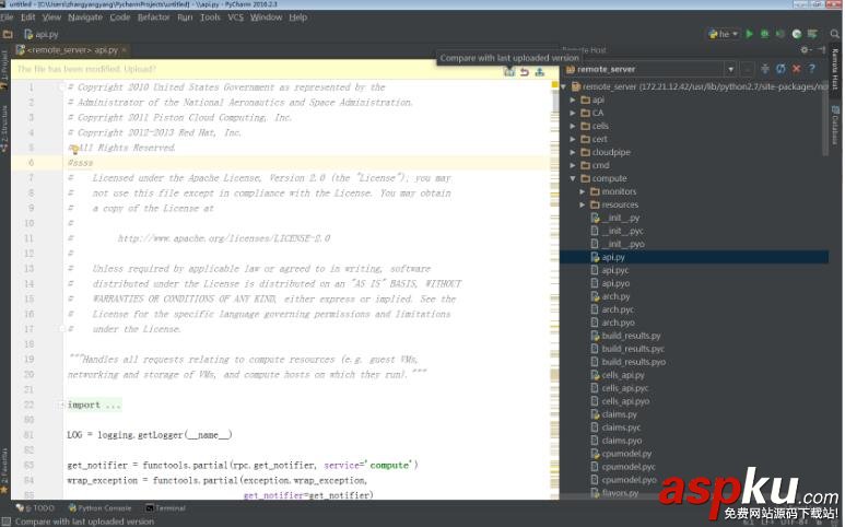 pycharm遠程調試openstack代碼 pycharm,openstack