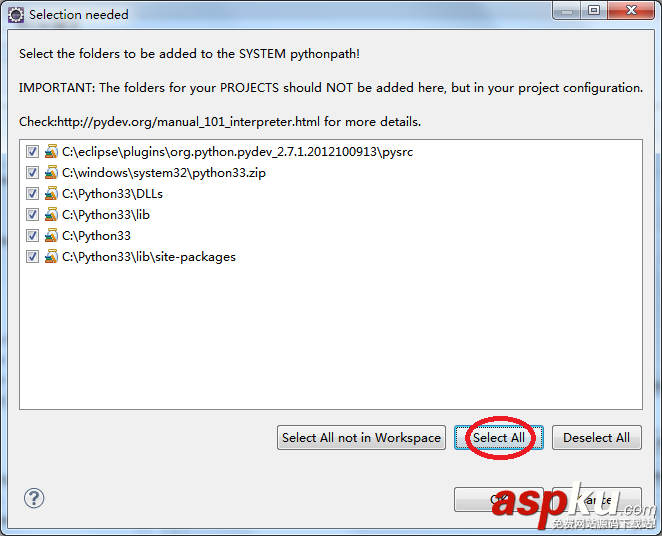 Windows下Eclipse+PyDev配置Python+PyQt4開發環境 Eclipse,PyDev,Python,PyQt4開發環境