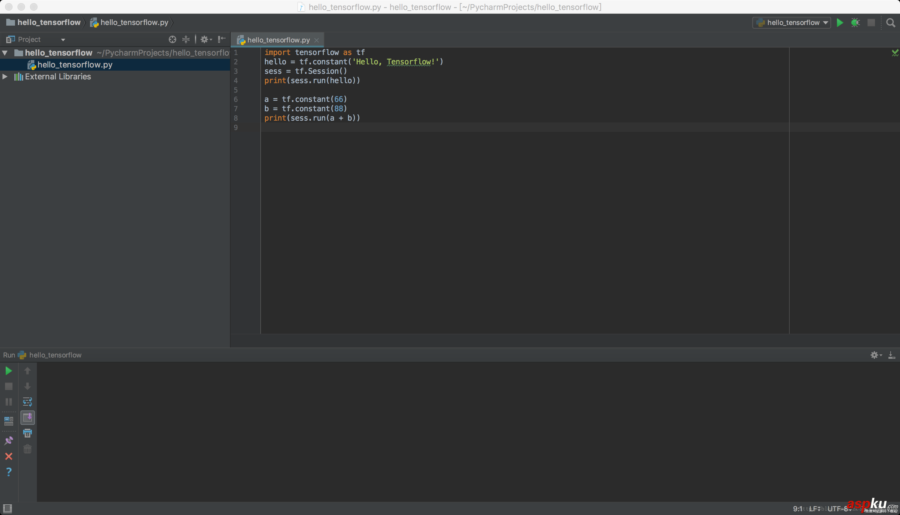 TensorFlow在MAC環(huán)境下的安裝及環(huán)境搭建 TensorFlow,MAC,安裝,環(huán)境搭建