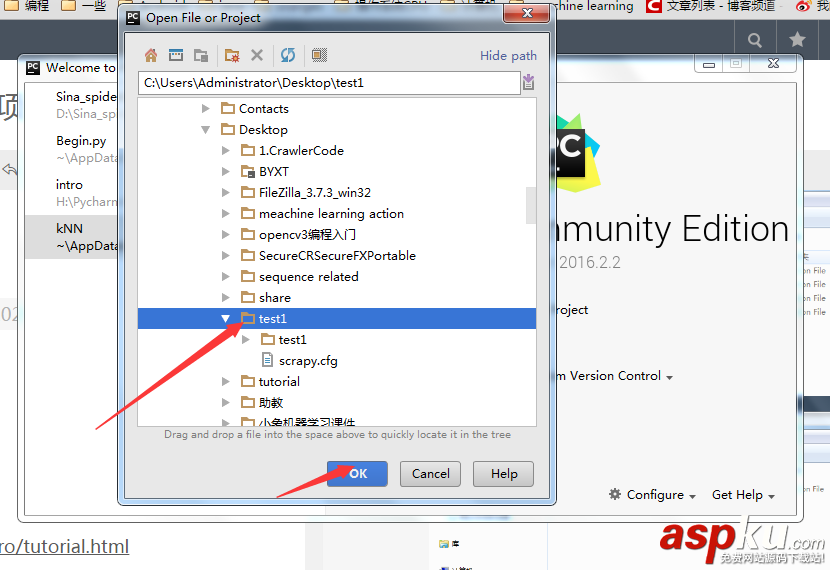 pycharm下打開、執行并調試scrapy爬蟲程序的方法 PyCharm,調試Scrapy,在pycharm調試scrapy,scrapy,調試