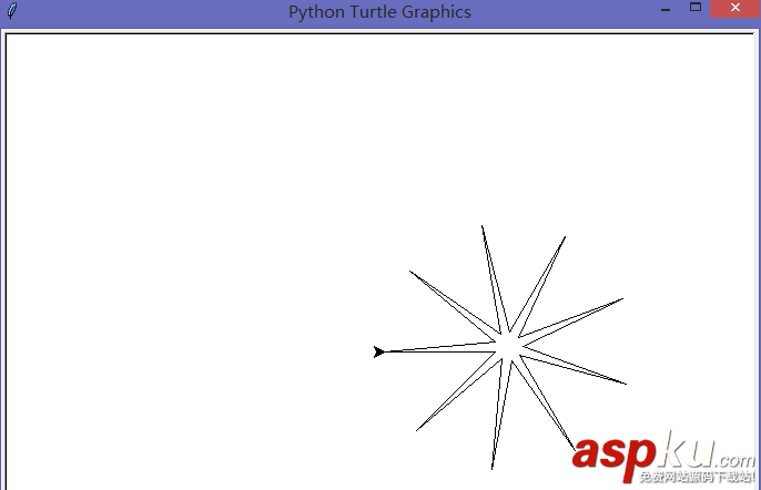 Python中turtle作圖示例 python,turtle,turtle畫圖
