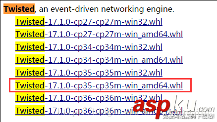 Python3安裝Scrapy的方法步驟 Python3安裝Scrapy,Python安裝Scrapy