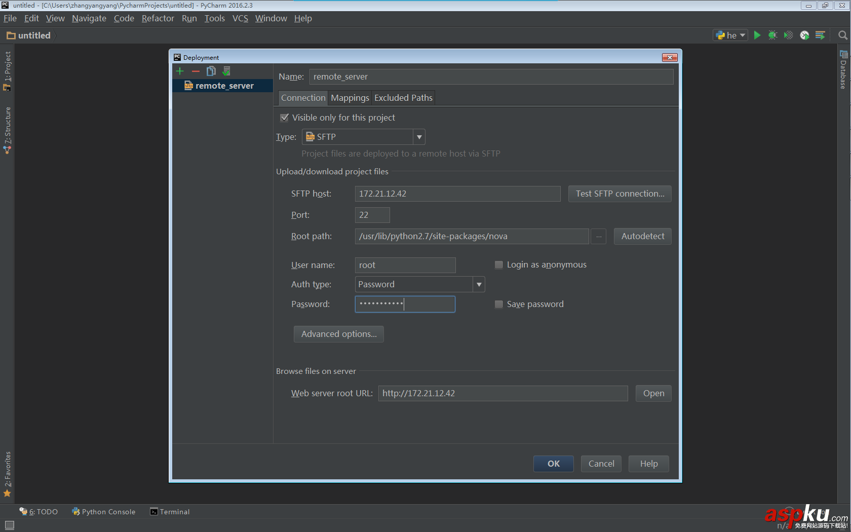 pycharm遠程調試openstack代碼 pycharm,openstack