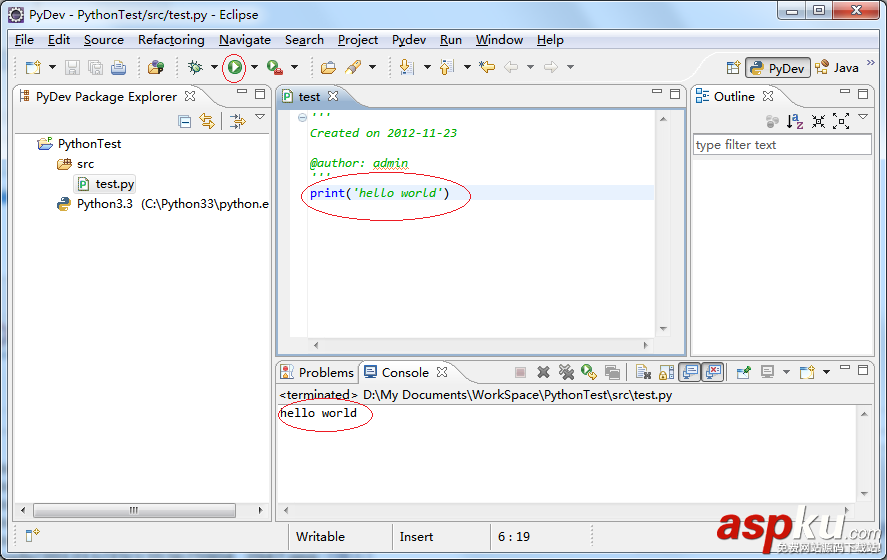 Windows下Eclipse+PyDev配置Python+PyQt4開發環境 Eclipse,PyDev,Python,PyQt4開發環境