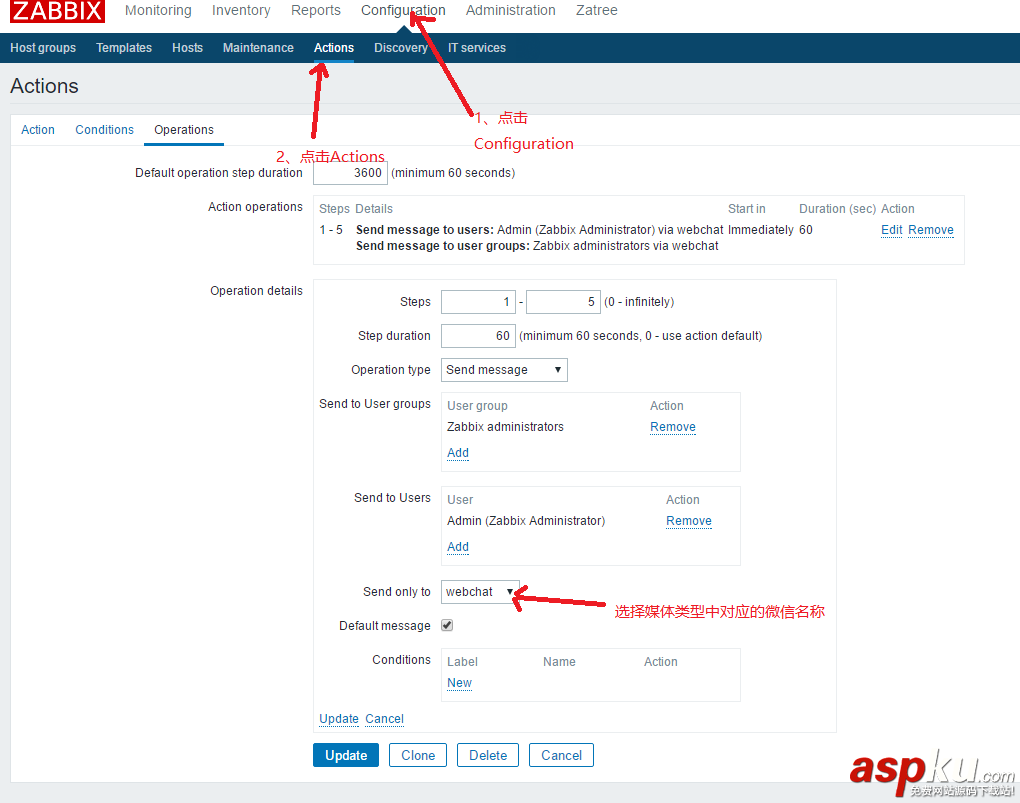 Zabbix實現(xiàn)微信報警功能 zabbix,微信報警