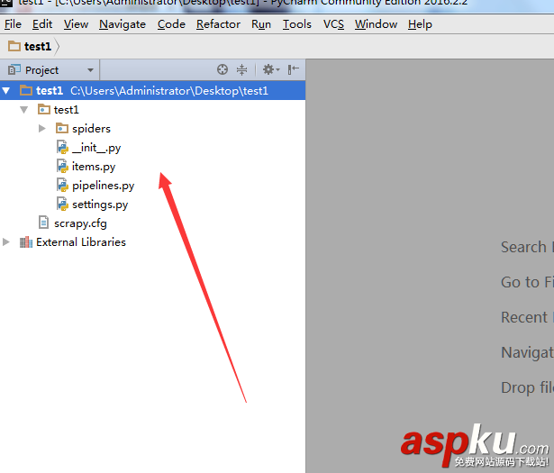 pycharm下打開、執行并調試scrapy爬蟲程序的方法 PyCharm,調試Scrapy,在pycharm調試scrapy,scrapy,調試