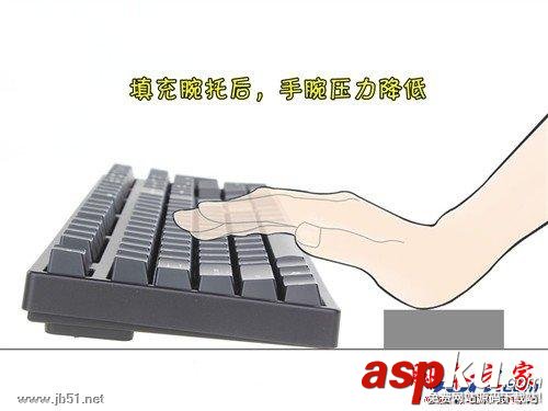 鍵盤(pán)腕托是不是有必要使用的?圖文講解 鍵盤(pán),腕托