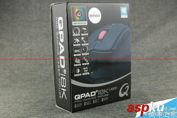 激光電競鼠標(biāo) QPAD 8K Laser上手簡評 激光鼠標(biāo),電競鼠標(biāo),QPAD8K