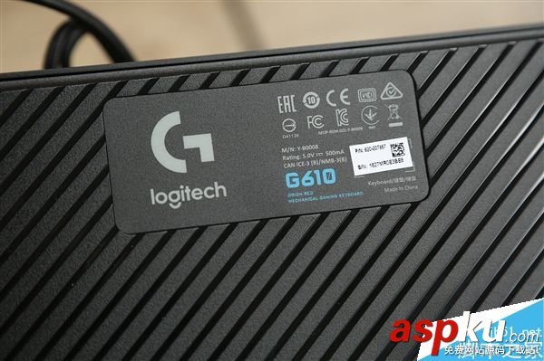 羅技游戲機械鍵盤G610青軸與紅軸版圖賞:手感清脆輕盈 鍵盤,機械,羅技