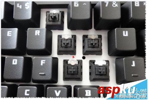 機械鍵盤接觸不良怎么辦? 機械鍵盤換軸的圖文教程 機械鍵盤,鍵盤