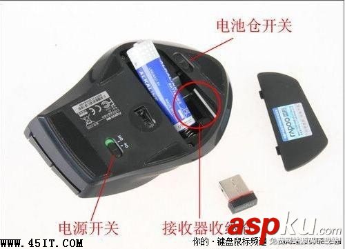 四小步驟五項注意 教你輕松使用無線鼠標 無線鼠標