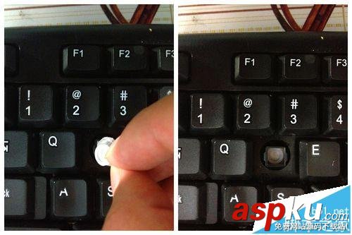 臺式電腦鍵盤鍵塌陷了該怎么恢復? 鍵盤
