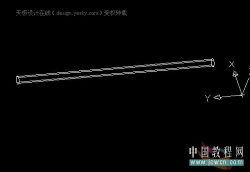 AutoCAD造型實例：一字形螺絲刀頭
