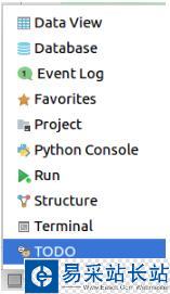 pycharm 顯示project 選項卡