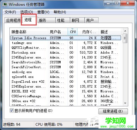 Win7系統(tǒng)電腦強制關閉軟件程序方法介紹