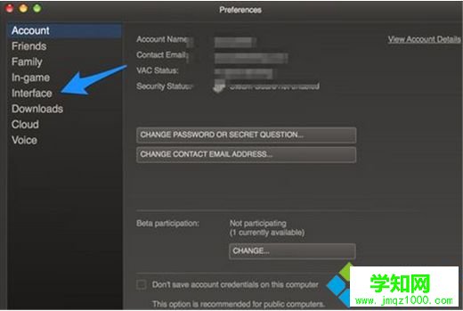 電腦如何設置Steam顯示中文界面|Steam改成中文顯示的方法2