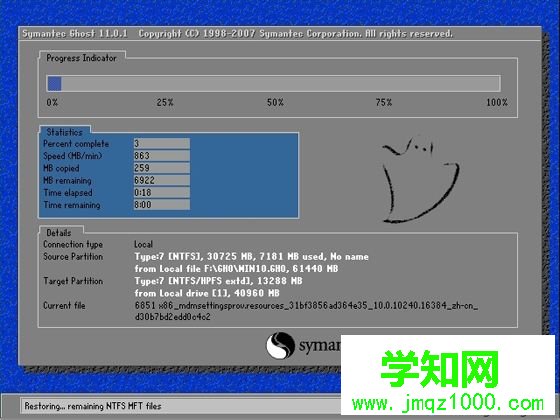 ghost win10系統解壓安裝方法4