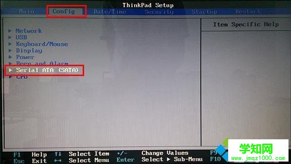 聯(lián)想Thinkpad BIOS開啟AHCI圖1