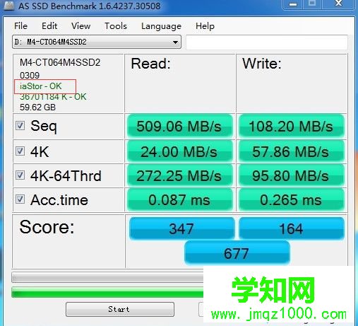 顯示iaStorA-OK或者iaStor-OK表示AHCI已經開啟1