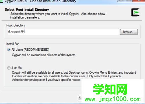 win7系統安裝cygwin的詳細步驟4