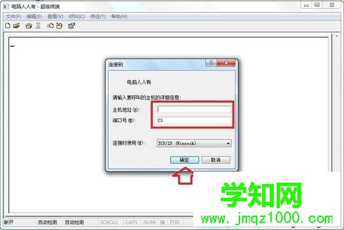 輸入正確的IP地址 輸入正確的IP地址