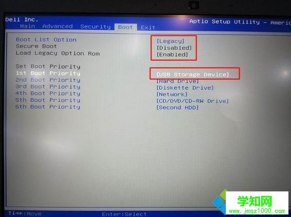 戴爾筆記本自帶win10換win7系統(tǒng)步驟2