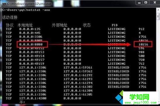 打開tomcat時win7系統(tǒng)提示“8080端口被占用”怎么辦 打開tomcat時win7系統(tǒng)提示“8080端口被占用”怎么辦