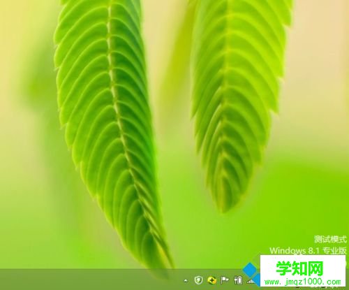 出現了“測試模式”