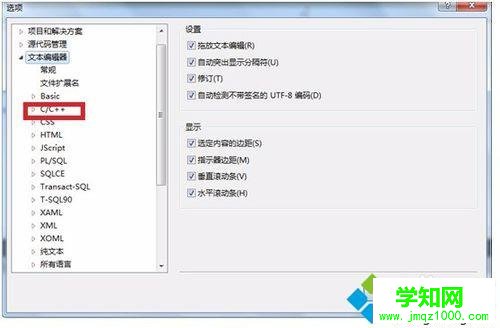 windows10系統下VS2010設置顯示行號的步驟4