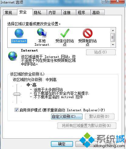 win7提示已限制此網(wǎng)頁運行腳本或activex控件的解決方法