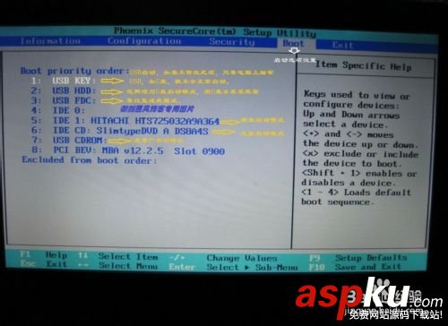 BIOS,聯想筆記本電腦