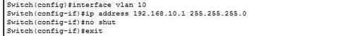 三層交換機怎么設置vlan間通信? 交換機,vlan