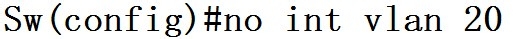 CISCO交換機刪除VLAN的詳細教程 CISCO,交換機,VLAN