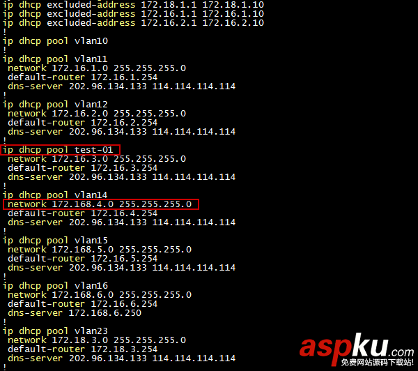 C-F6. 多VLAN配置DHCP ? C3750-E 思科(CISCO) 交換機 C-F6,VLAN,DHCP配置,思科,CISCO,C3750-E