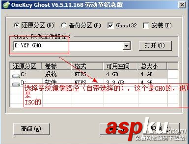 怎么用OneKey Ghost安裝系統 onekey ghost安裝win7詳細圖文步驟 onekeyghost,一鍵ghost,安裝系統