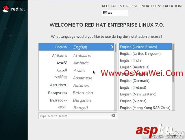 RHEL 7.0系統安裝配置圖解教程 RHEL,系統安裝