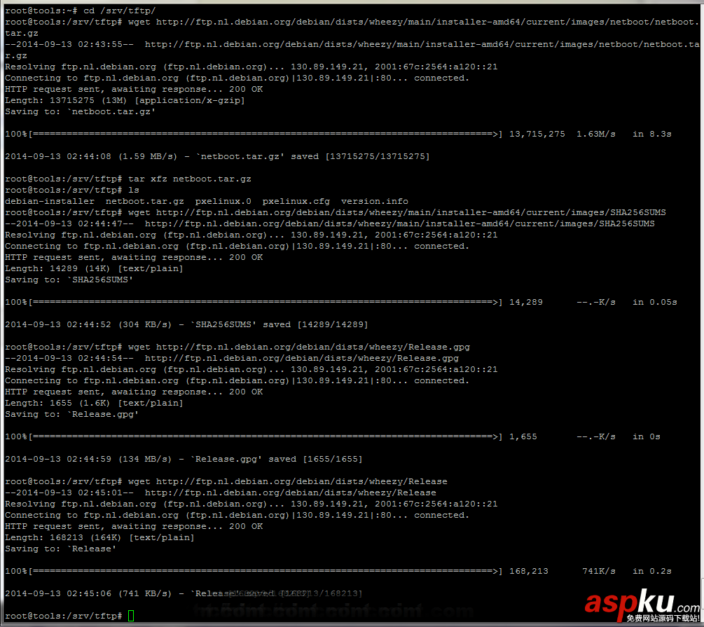 通過網(wǎng)絡(luò)方式安裝Debian 7(Wheezy)的圖文教程 debian安裝教程,debianwheezy