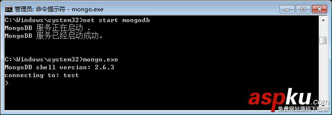 Windows 無法啟動MongoDB服務(wù) 錯誤1067：進(jìn)程意外終止