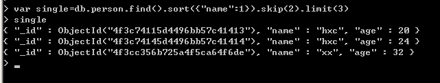 8天學會MongoDB——第三天 細說高級操作 MongoDB