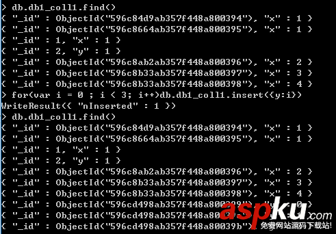 MongoDB數據庫,文檔操作