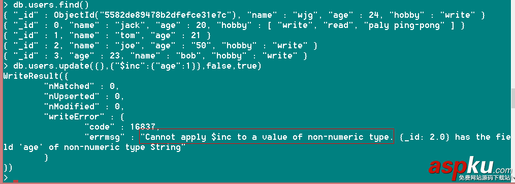MongoDB的創建、更新和刪除 MongoDB,創建,更新,刪除