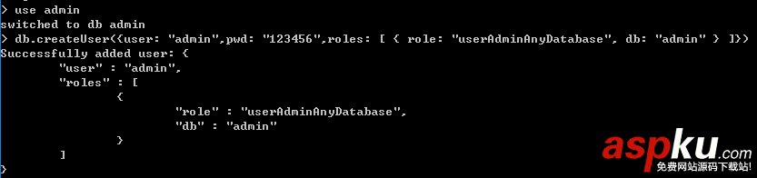 身份認(rèn)證,MongoDB