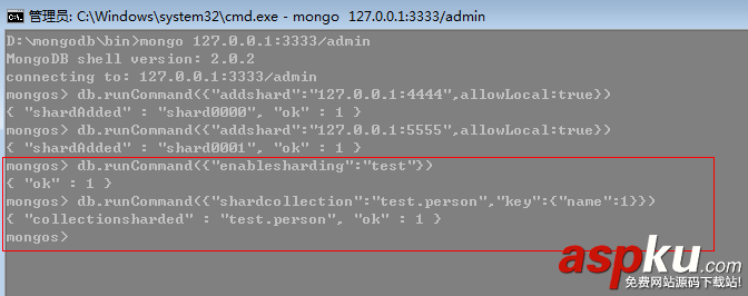 MongoDB,分片技術